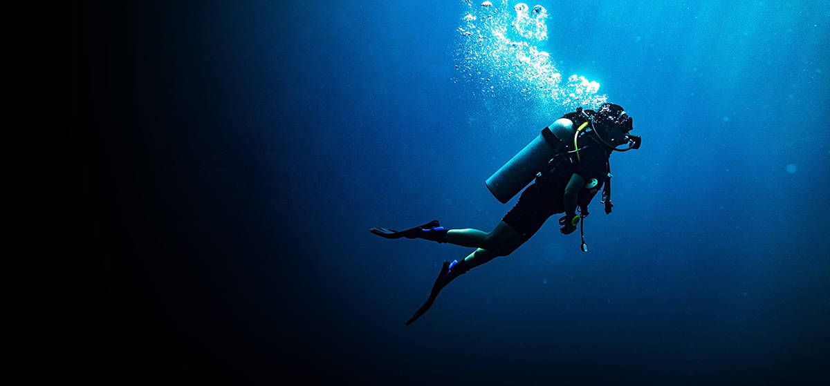 mixed gas scuba diving